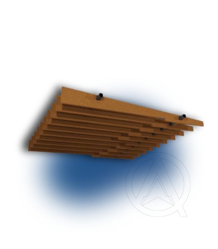 MDF Yansıtıcı Ahşap Panel